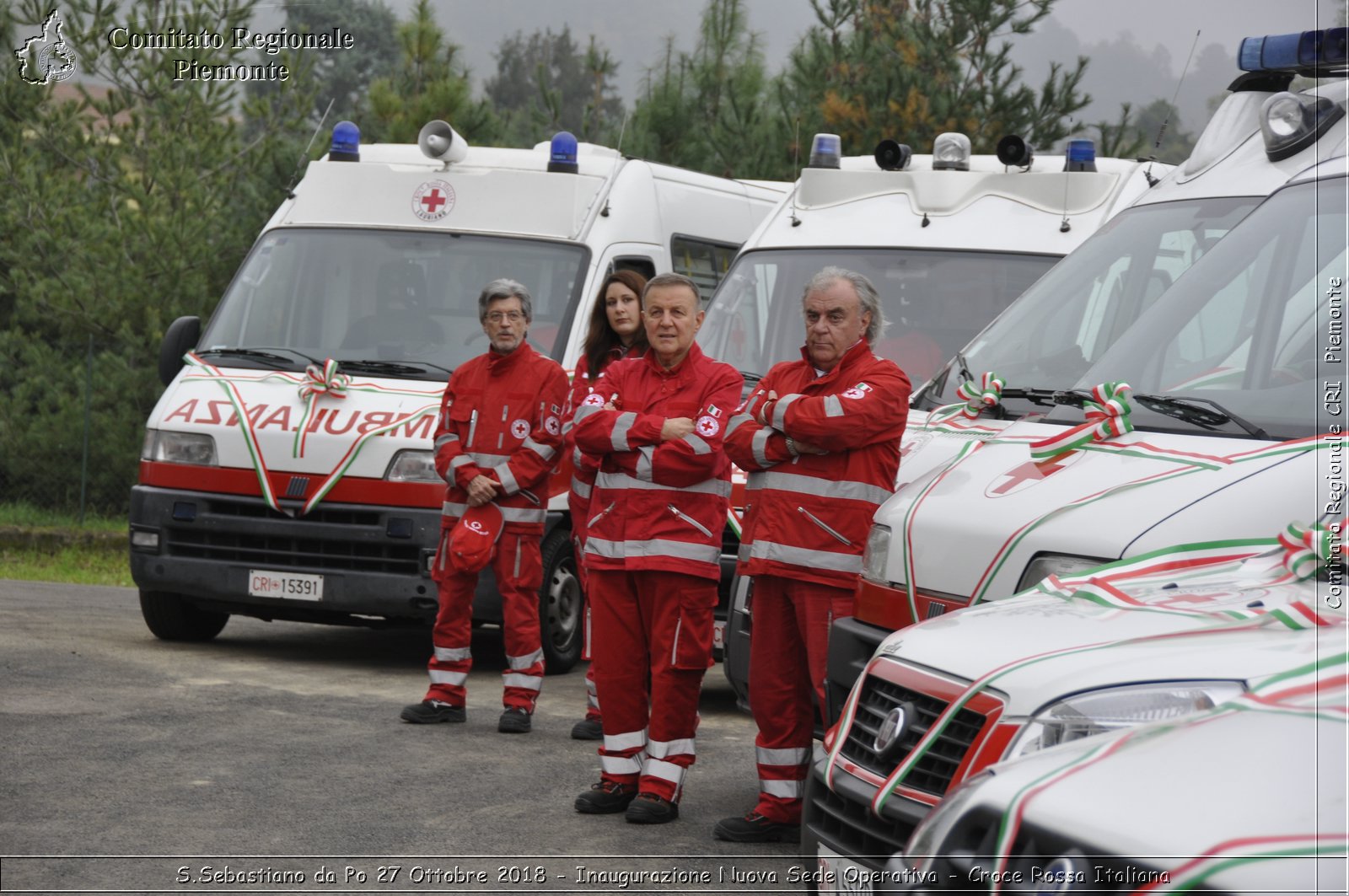 S.Sebastiano da Po 27 Ottobre 2018 - Inaugurazione Nuova Sede Operativa - Croce Rossa Italiana- Comitato Regionale del Piemonte