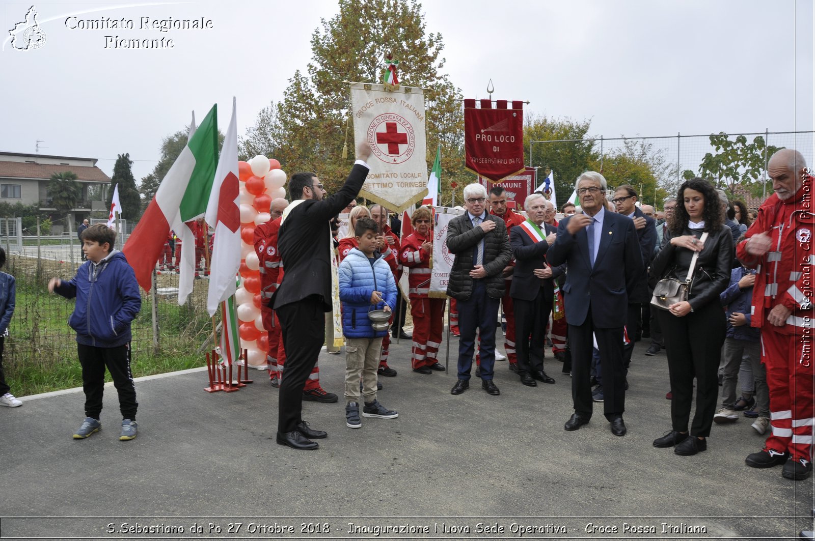 S.Sebastiano da Po 27 Ottobre 2018 - Inaugurazione Nuova Sede Operativa - Croce Rossa Italiana- Comitato Regionale del Piemonte