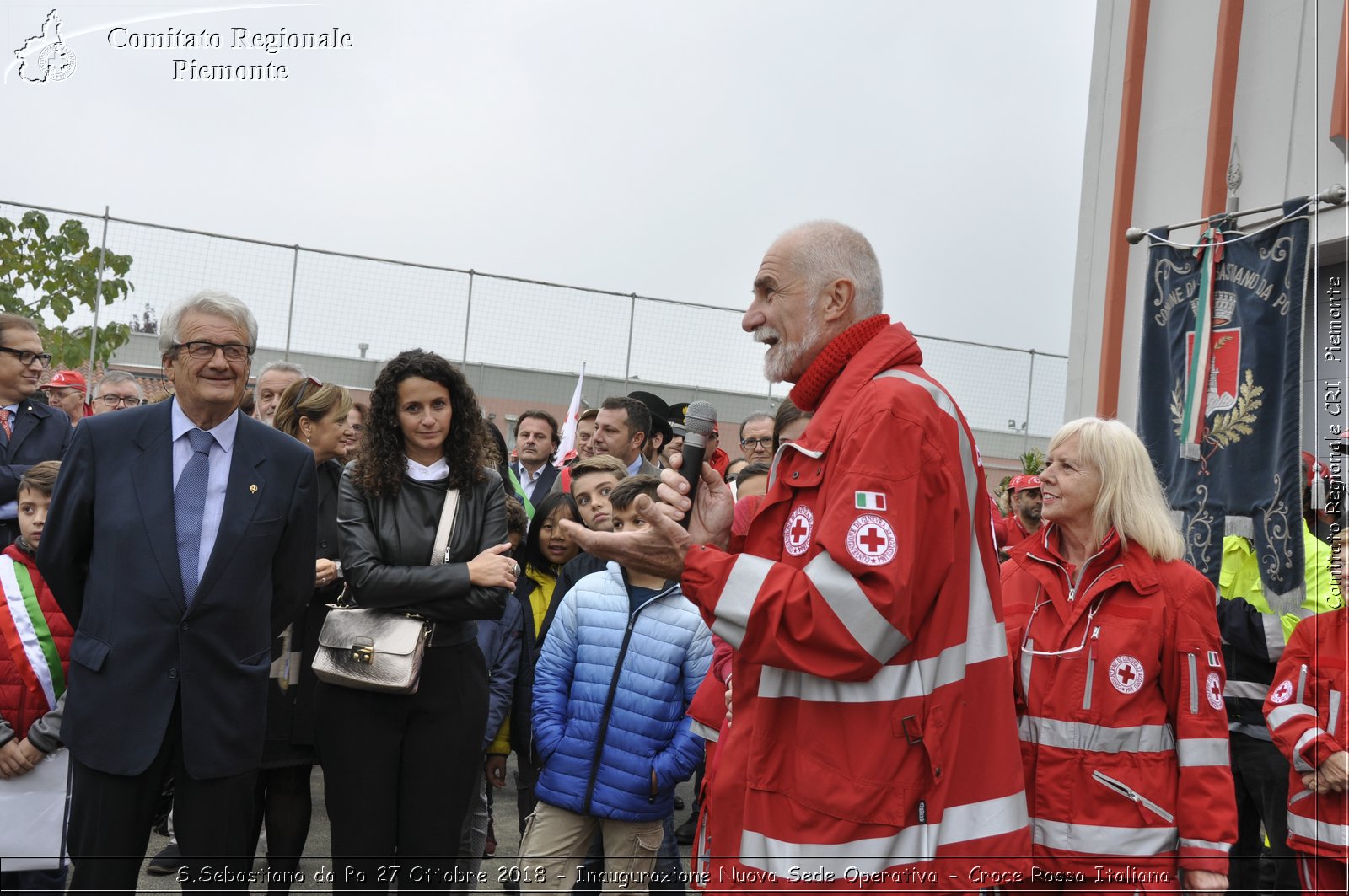 S.Sebastiano da Po 27 Ottobre 2018 - Inaugurazione Nuova Sede Operativa - Croce Rossa Italiana- Comitato Regionale del Piemonte