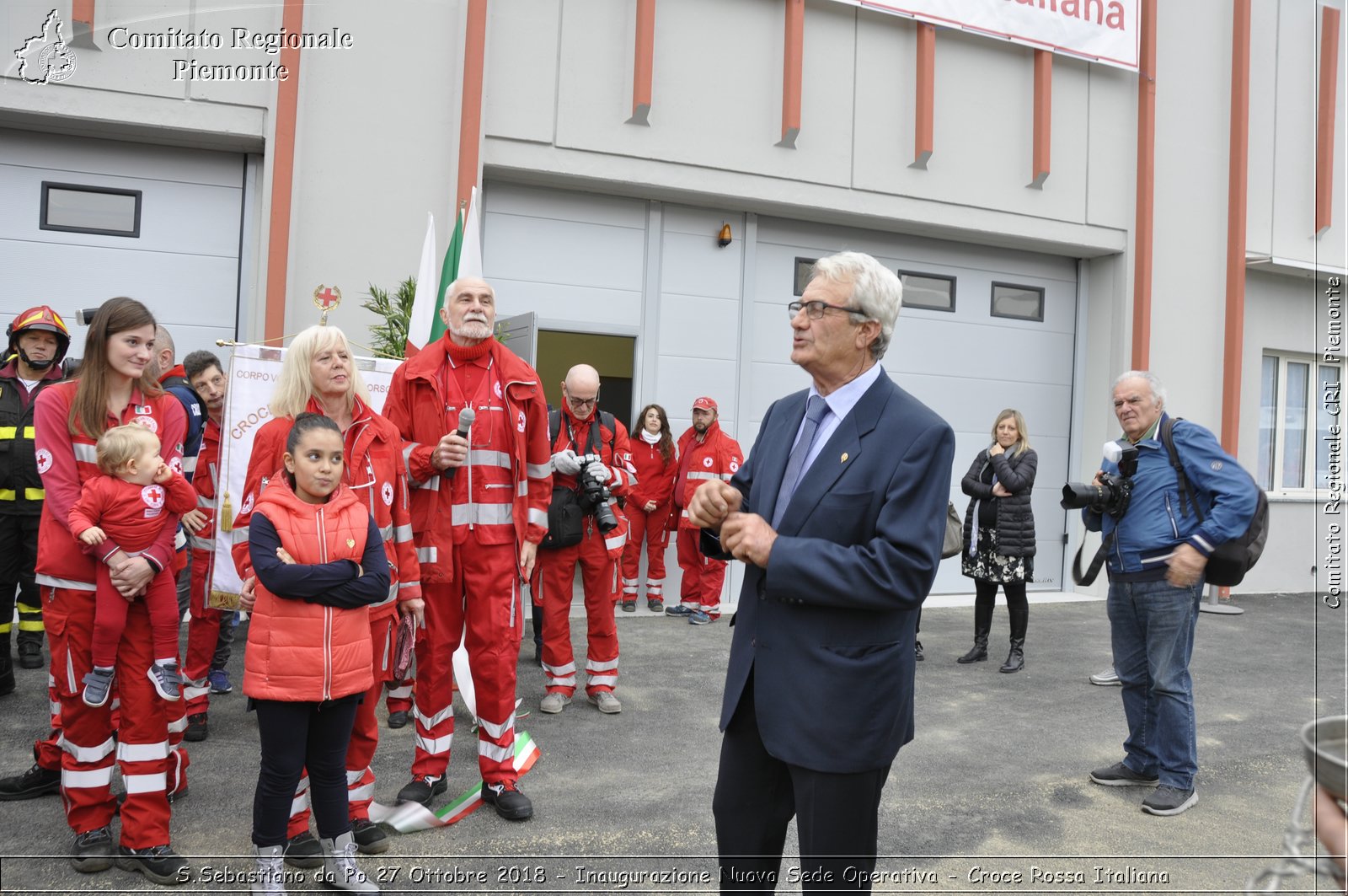 S.Sebastiano da Po 27 Ottobre 2018 - Inaugurazione Nuova Sede Operativa - Croce Rossa Italiana- Comitato Regionale del Piemonte