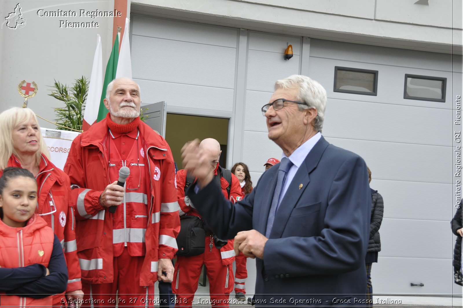 S.Sebastiano da Po 27 Ottobre 2018 - Inaugurazione Nuova Sede Operativa - Croce Rossa Italiana- Comitato Regionale del Piemonte