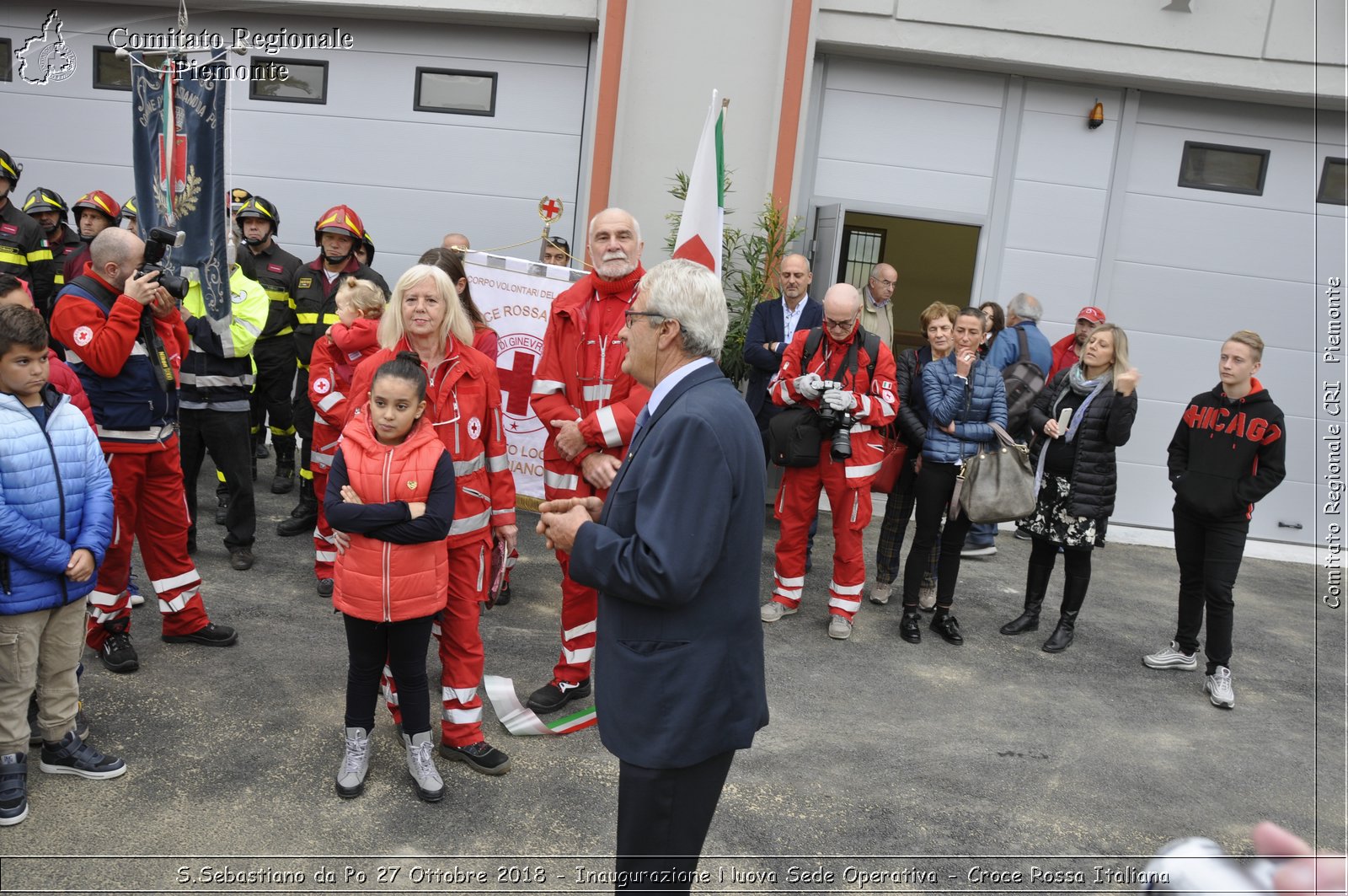 S.Sebastiano da Po 27 Ottobre 2018 - Inaugurazione Nuova Sede Operativa - Croce Rossa Italiana- Comitato Regionale del Piemonte