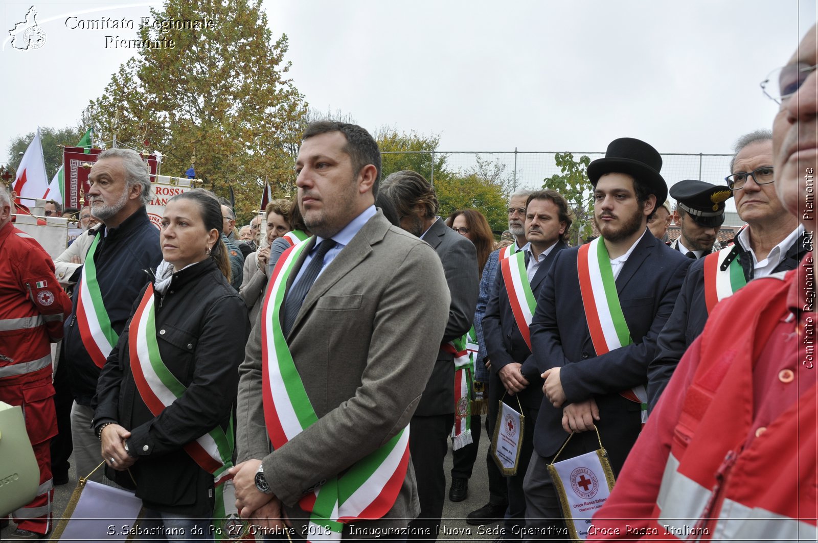 S.Sebastiano da Po 27 Ottobre 2018 - Inaugurazione Nuova Sede Operativa - Croce Rossa Italiana- Comitato Regionale del Piemonte