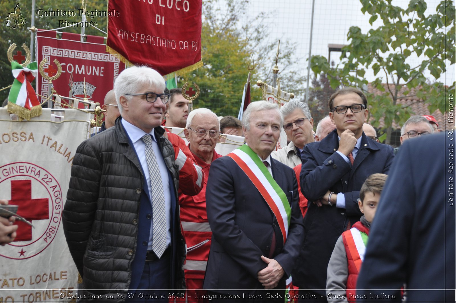 S.Sebastiano da Po 27 Ottobre 2018 - Inaugurazione Nuova Sede Operativa - Croce Rossa Italiana- Comitato Regionale del Piemonte