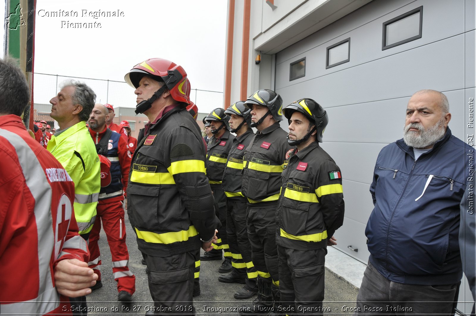 S.Sebastiano da Po 27 Ottobre 2018 - Inaugurazione Nuova Sede Operativa - Croce Rossa Italiana- Comitato Regionale del Piemonte