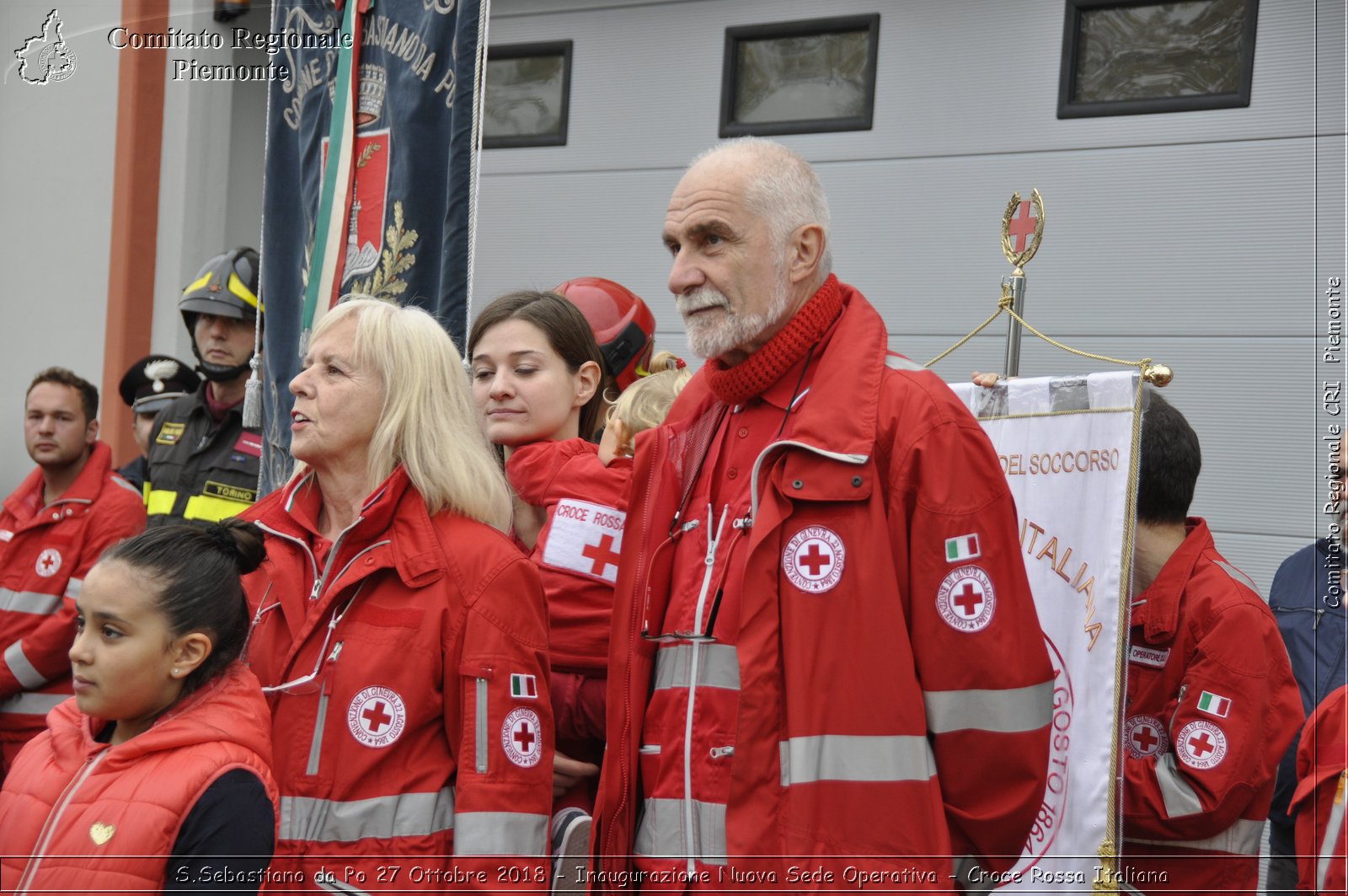 S.Sebastiano da Po 27 Ottobre 2018 - Inaugurazione Nuova Sede Operativa - Croce Rossa Italiana- Comitato Regionale del Piemonte