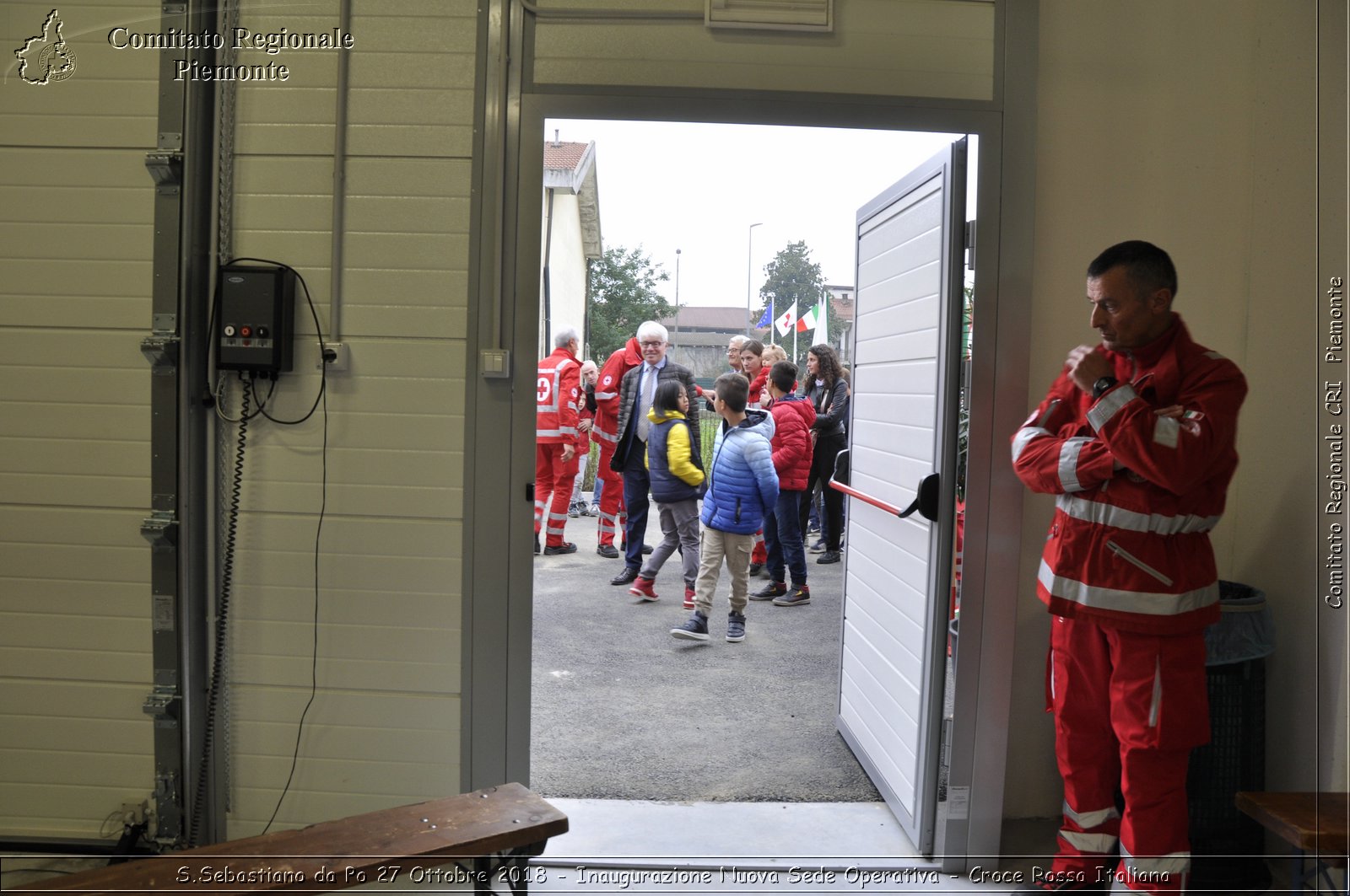 S.Sebastiano da Po 27 Ottobre 2018 - Inaugurazione Nuova Sede Operativa - Croce Rossa Italiana- Comitato Regionale del Piemonte