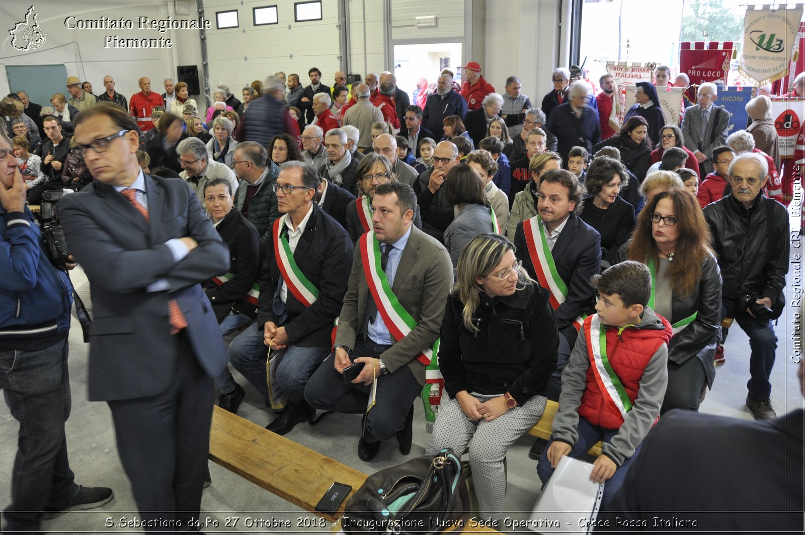 S.Sebastiano da Po 27 Ottobre 2018 - Inaugurazione Nuova Sede Operativa - Croce Rossa Italiana- Comitato Regionale del Piemonte