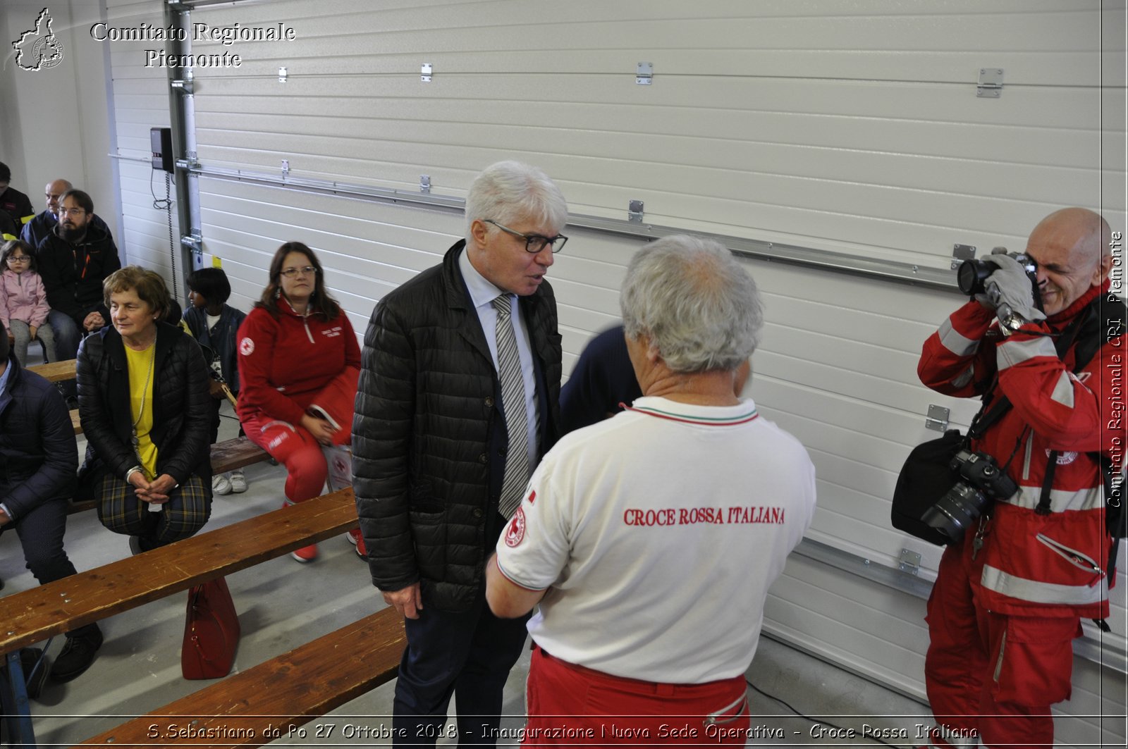 S.Sebastiano da Po 27 Ottobre 2018 - Inaugurazione Nuova Sede Operativa - Croce Rossa Italiana- Comitato Regionale del Piemonte