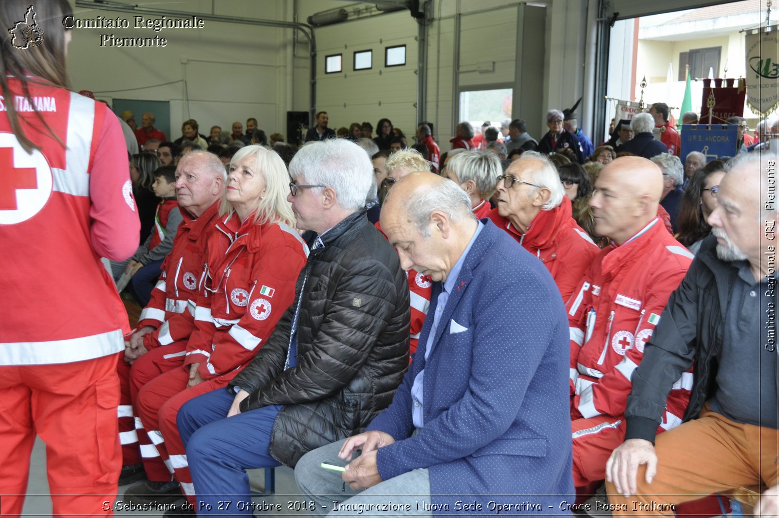 S.Sebastiano da Po 27 Ottobre 2018 - Inaugurazione Nuova Sede Operativa - Croce Rossa Italiana- Comitato Regionale del Piemonte