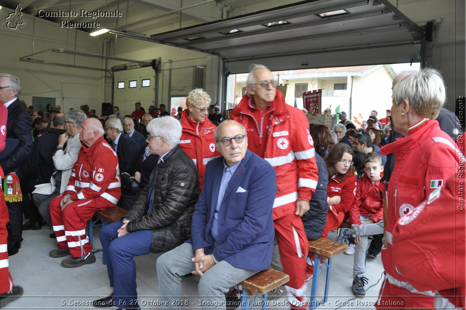 S.Sebastiano da Po 27 Ottobre 2018 - Inaugurazione Nuova Sede Operativa - Croce Rossa Italiana- Comitato Regionale del Piemonte