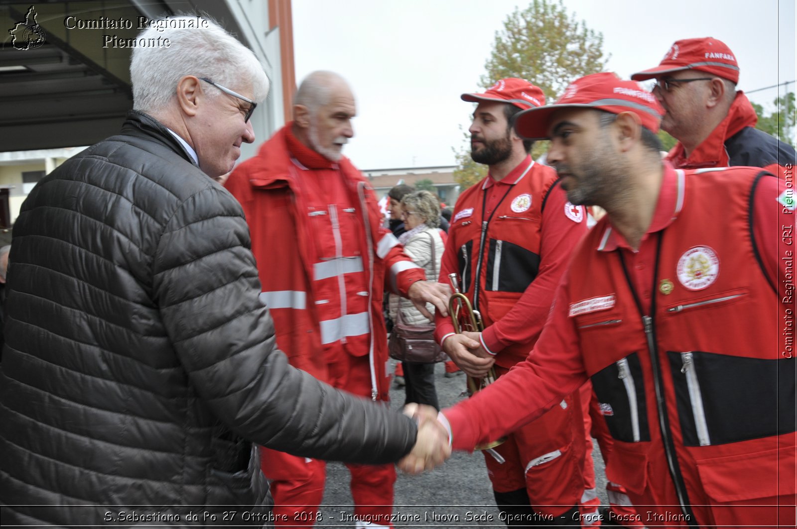 S.Sebastiano da Po 27 Ottobre 2018 - Inaugurazione Nuova Sede Operativa - Croce Rossa Italiana- Comitato Regionale del Piemonte