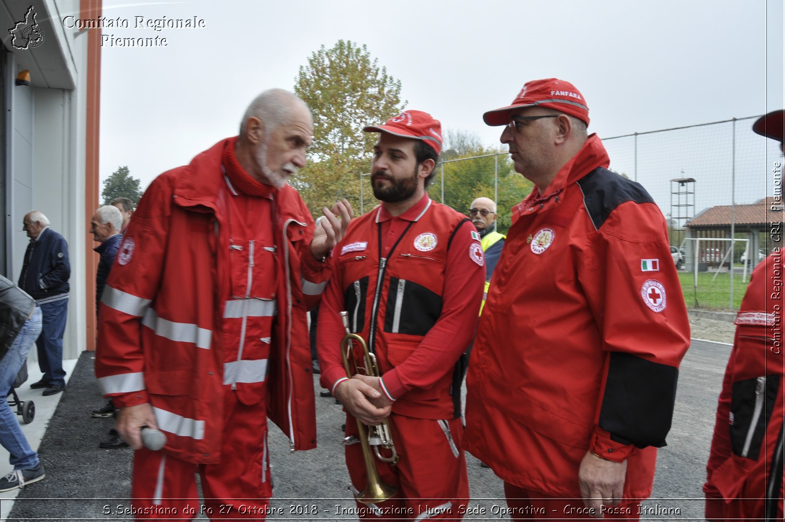 S.Sebastiano da Po 27 Ottobre 2018 - Inaugurazione Nuova Sede Operativa - Croce Rossa Italiana- Comitato Regionale del Piemonte