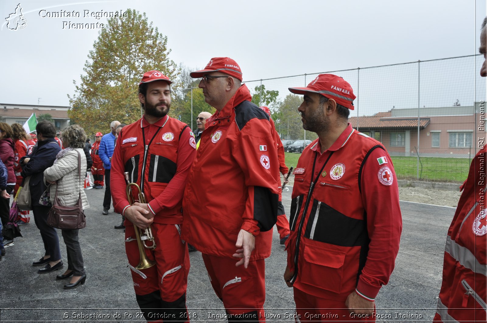 S.Sebastiano da Po 27 Ottobre 2018 - Inaugurazione Nuova Sede Operativa - Croce Rossa Italiana- Comitato Regionale del Piemonte