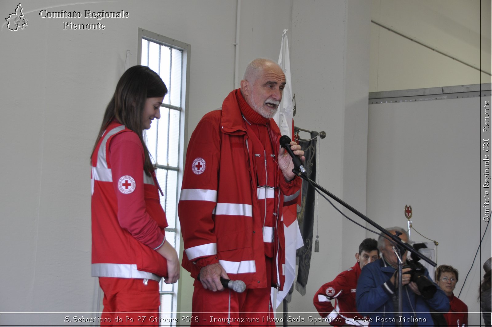 S.Sebastiano da Po 27 Ottobre 2018 - Inaugurazione Nuova Sede Operativa - Croce Rossa Italiana- Comitato Regionale del Piemonte