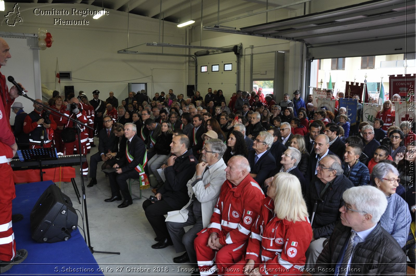 S.Sebastiano da Po 27 Ottobre 2018 - Inaugurazione Nuova Sede Operativa - Croce Rossa Italiana- Comitato Regionale del Piemonte