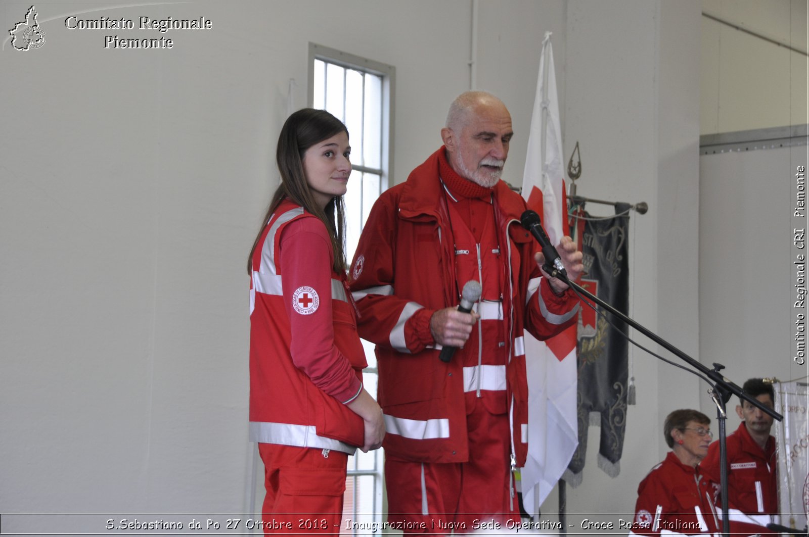 S.Sebastiano da Po 27 Ottobre 2018 - Inaugurazione Nuova Sede Operativa - Croce Rossa Italiana- Comitato Regionale del Piemonte