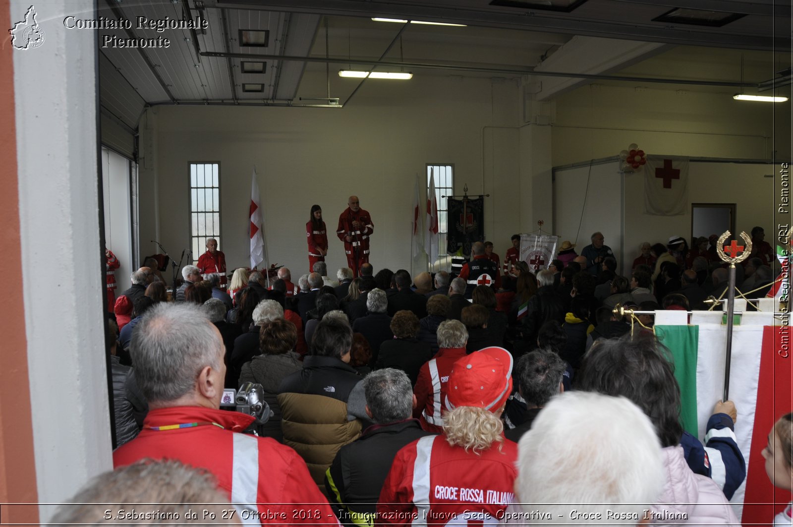 S.Sebastiano da Po 27 Ottobre 2018 - Inaugurazione Nuova Sede Operativa - Croce Rossa Italiana- Comitato Regionale del Piemonte