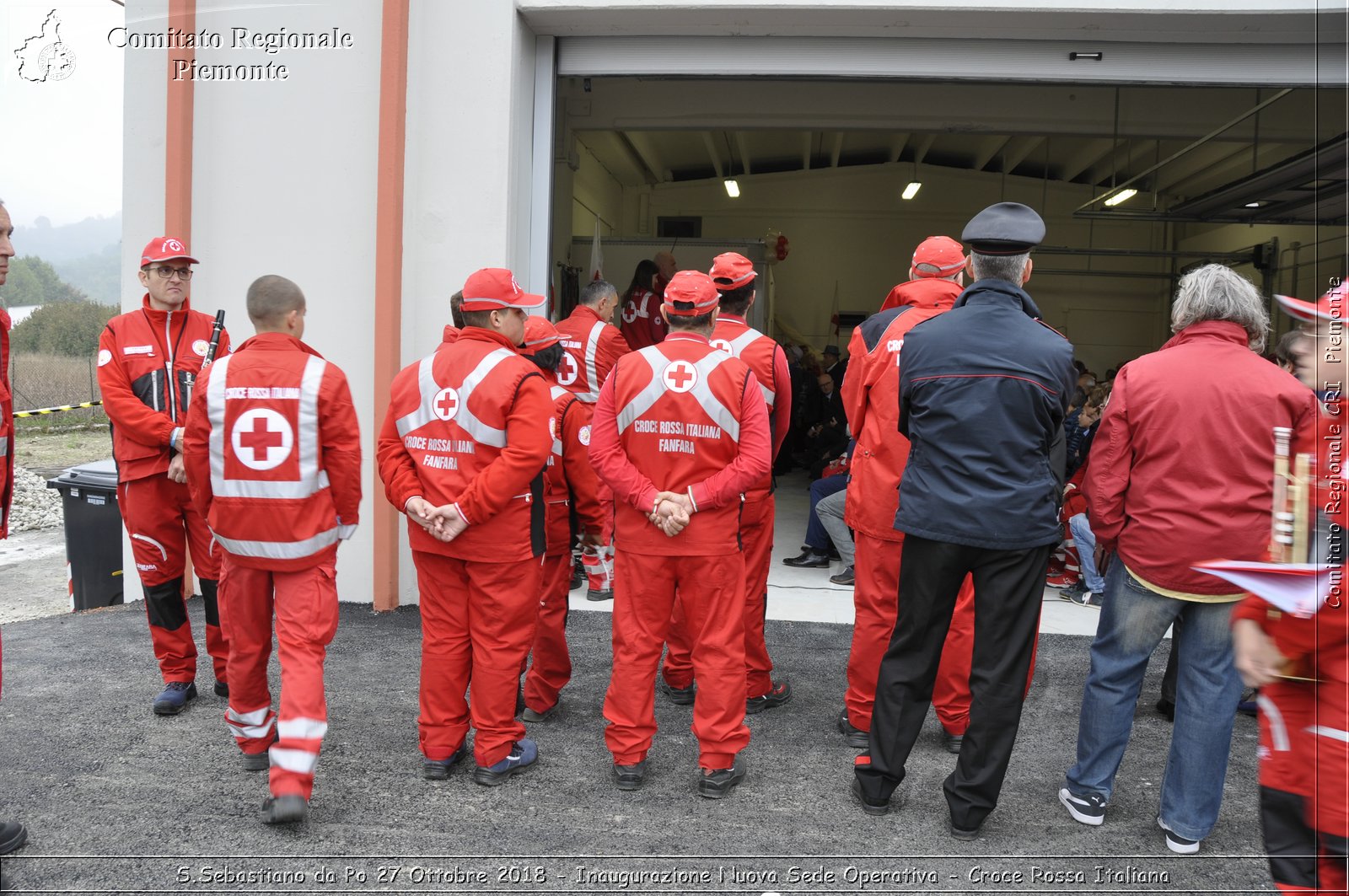 S.Sebastiano da Po 27 Ottobre 2018 - Inaugurazione Nuova Sede Operativa - Croce Rossa Italiana- Comitato Regionale del Piemonte