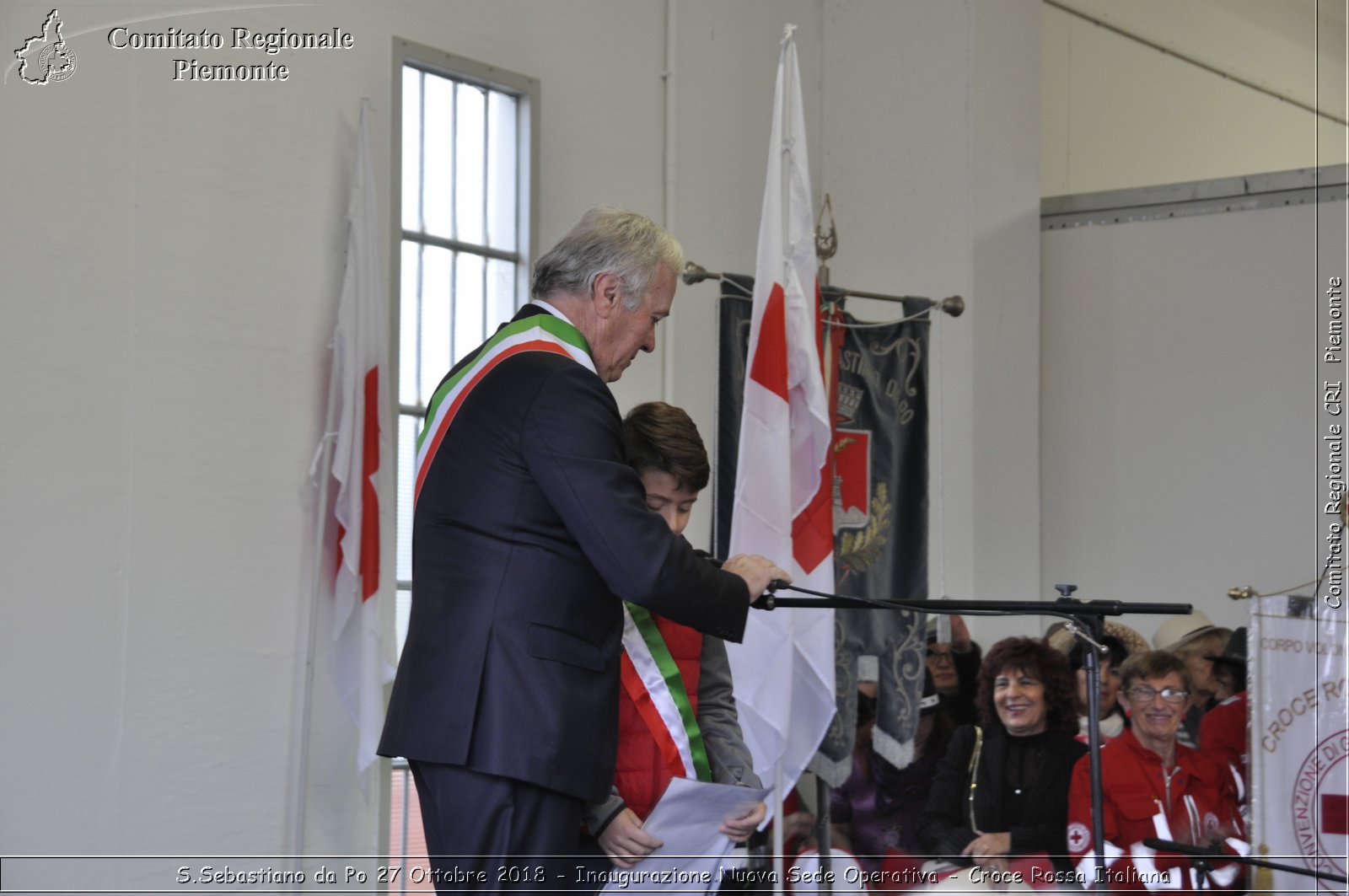 S.Sebastiano da Po 27 Ottobre 2018 - Inaugurazione Nuova Sede Operativa - Croce Rossa Italiana- Comitato Regionale del Piemonte