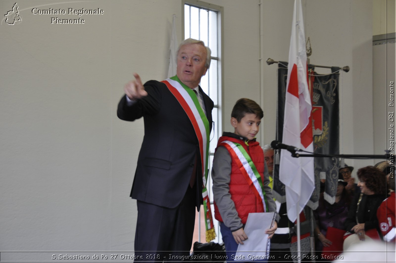 S.Sebastiano da Po 27 Ottobre 2018 - Inaugurazione Nuova Sede Operativa - Croce Rossa Italiana- Comitato Regionale del Piemonte