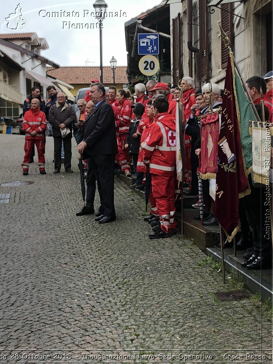 La Cassa 28 Ottobre 2018 - Inaugurazione Nuova Sede Operativa - Croce Rossa Italiana- Comitato Regionale del Piemonte