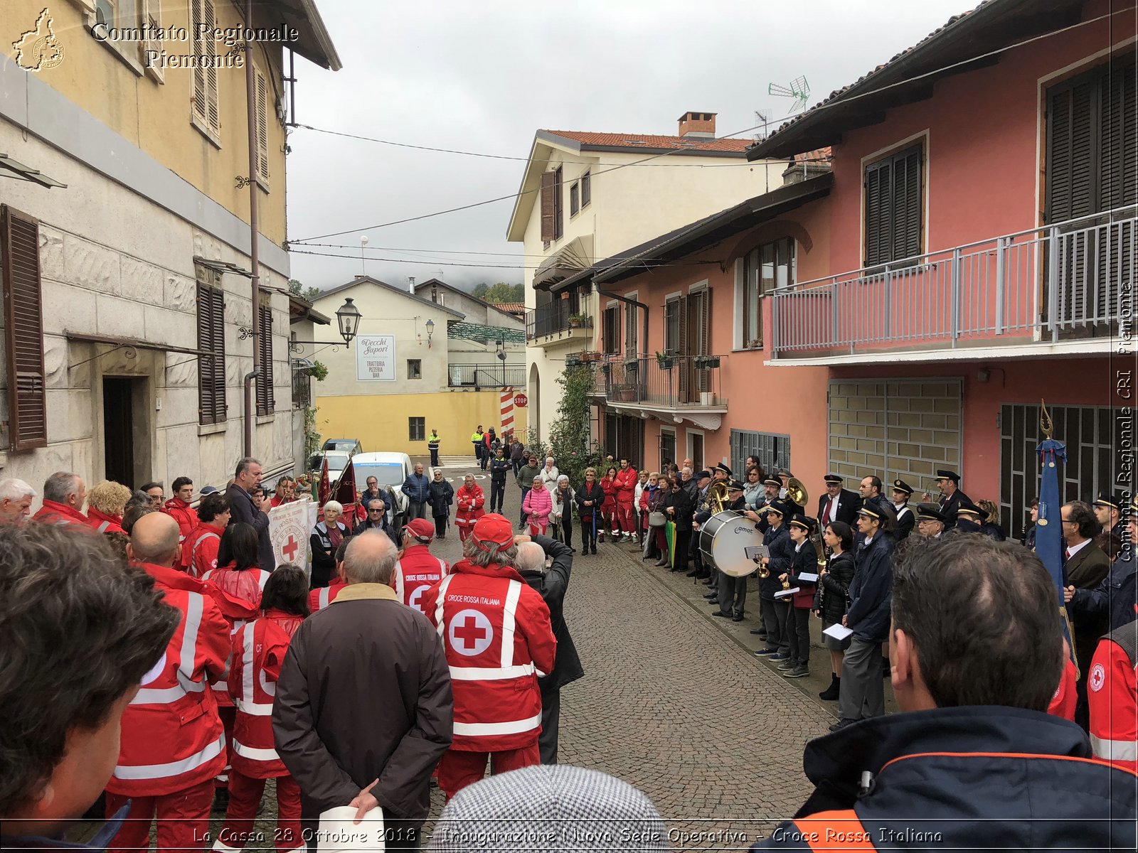 La Cassa 28 Ottobre 2018 - Inaugurazione Nuova Sede Operativa - Croce Rossa Italiana- Comitato Regionale del Piemonte