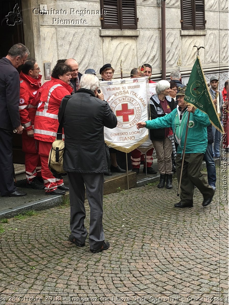 La Cassa 28 Ottobre 2018 - Inaugurazione Nuova Sede Operativa - Croce Rossa Italiana- Comitato Regionale del Piemonte