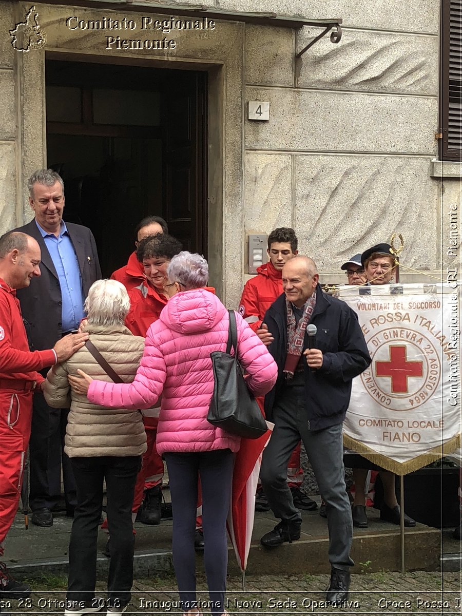 La Cassa 28 Ottobre 2018 - Inaugurazione Nuova Sede Operativa - Croce Rossa Italiana- Comitato Regionale del Piemonte