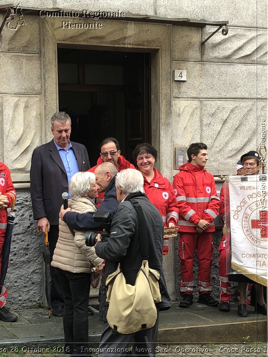 La Cassa 28 Ottobre 2018 - Inaugurazione Nuova Sede Operativa - Croce Rossa Italiana- Comitato Regionale del Piemonte