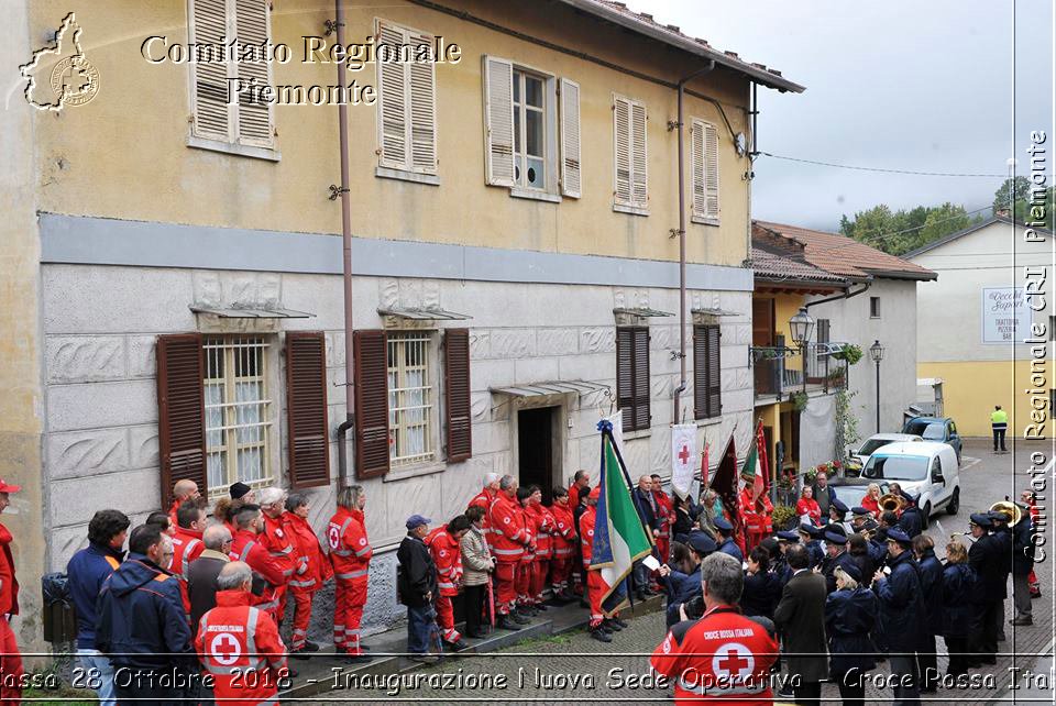 La Cassa 28 Ottobre 2018 - Inaugurazione Nuova Sede Operativa - Croce Rossa Italiana- Comitato Regionale del Piemonte