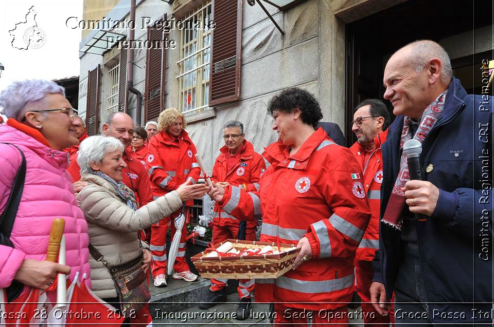 La Cassa 28 Ottobre 2018 - Inaugurazione Nuova Sede Operativa - Croce Rossa Italiana- Comitato Regionale del Piemonte