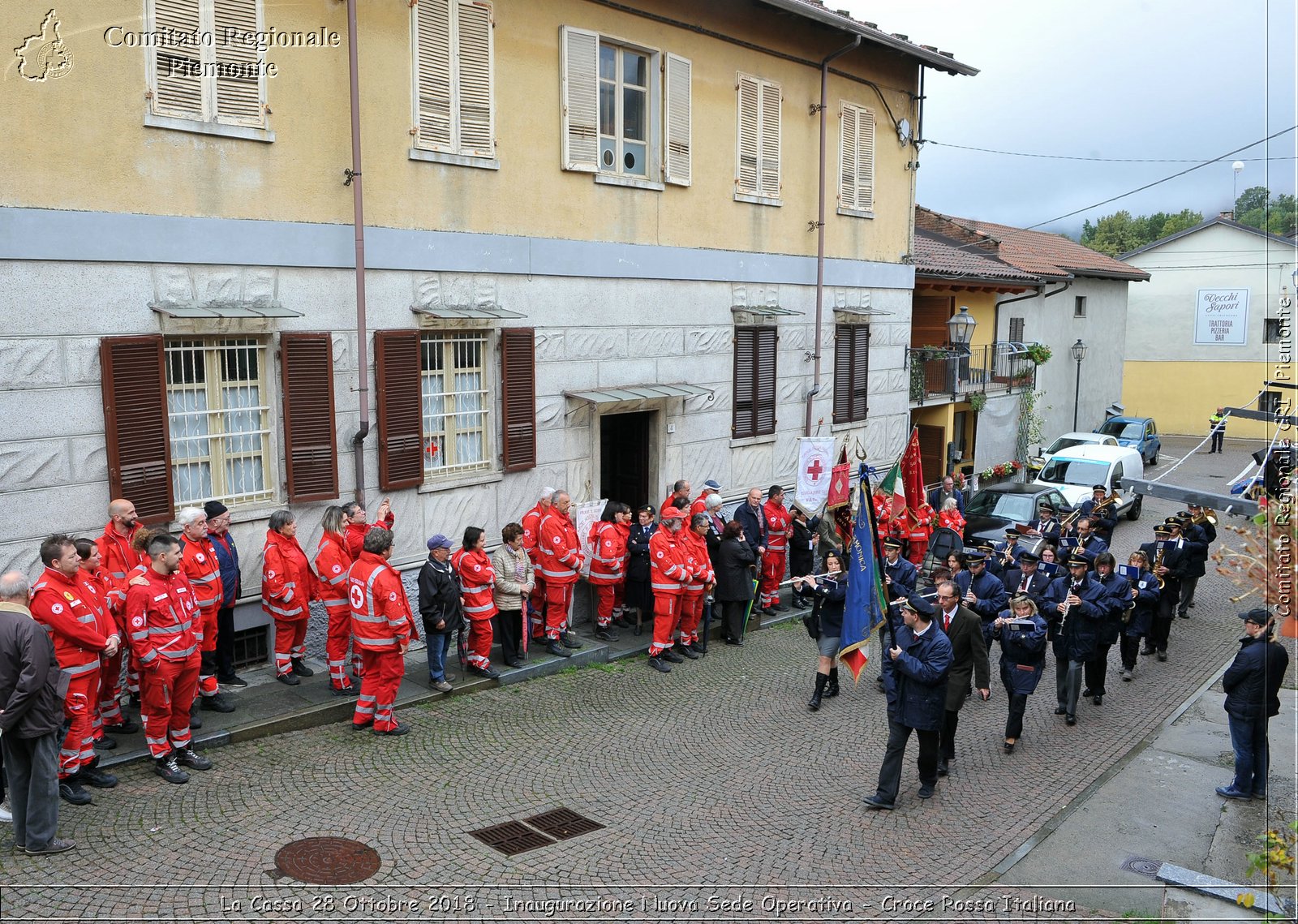 La Cassa 28 Ottobre 2018 - Inaugurazione Nuova Sede Operativa - Croce Rossa Italiana- Comitato Regionale del Piemonte