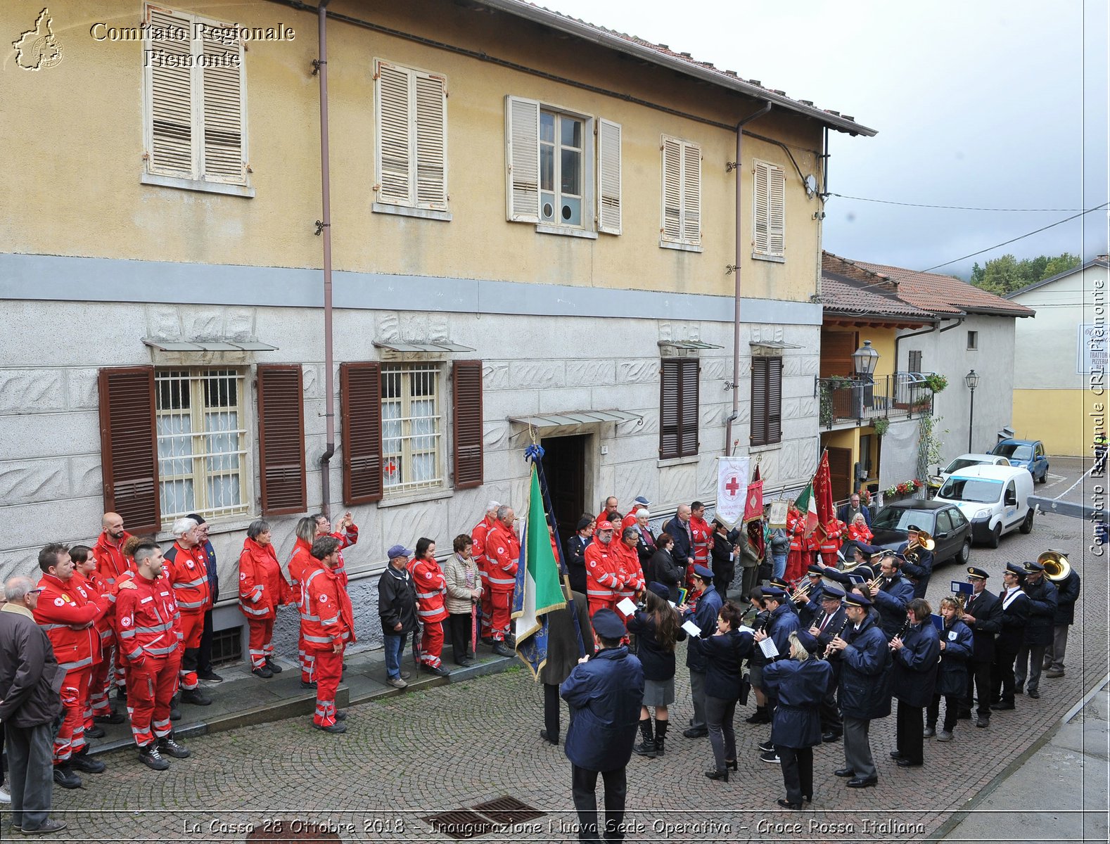 La Cassa 28 Ottobre 2018 - Inaugurazione Nuova Sede Operativa - Croce Rossa Italiana- Comitato Regionale del Piemonte