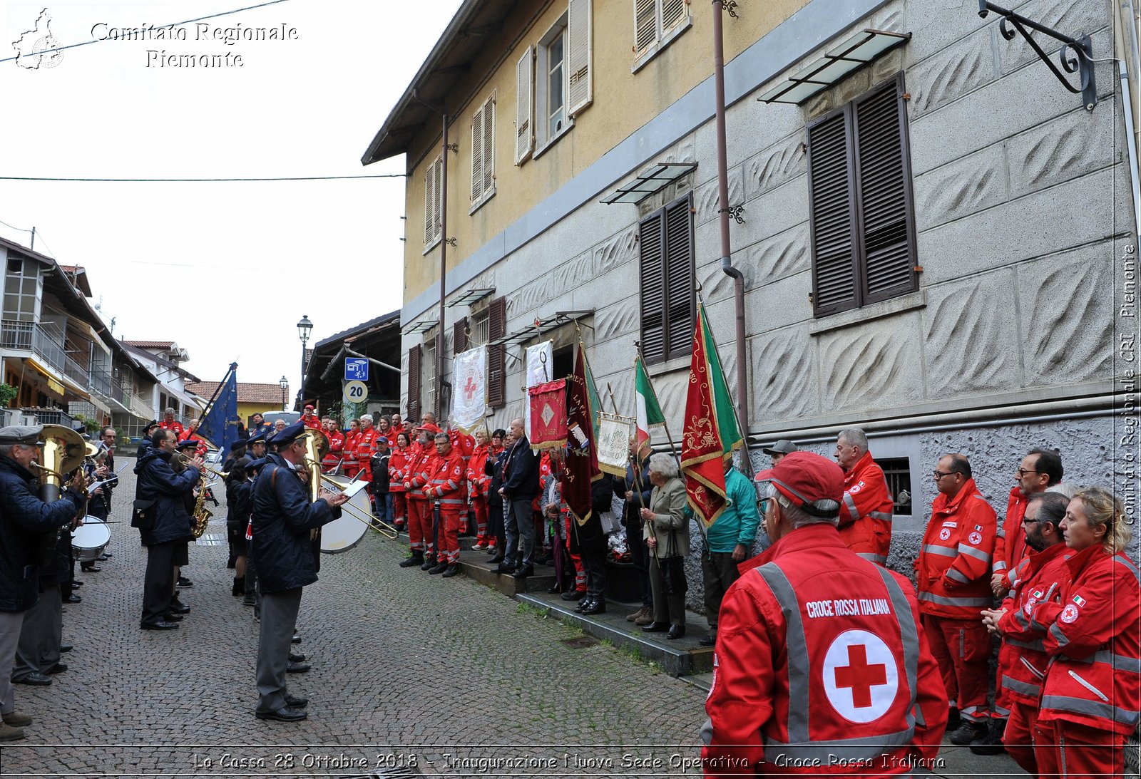 La Cassa 28 Ottobre 2018 - Inaugurazione Nuova Sede Operativa - Croce Rossa Italiana- Comitato Regionale del Piemonte