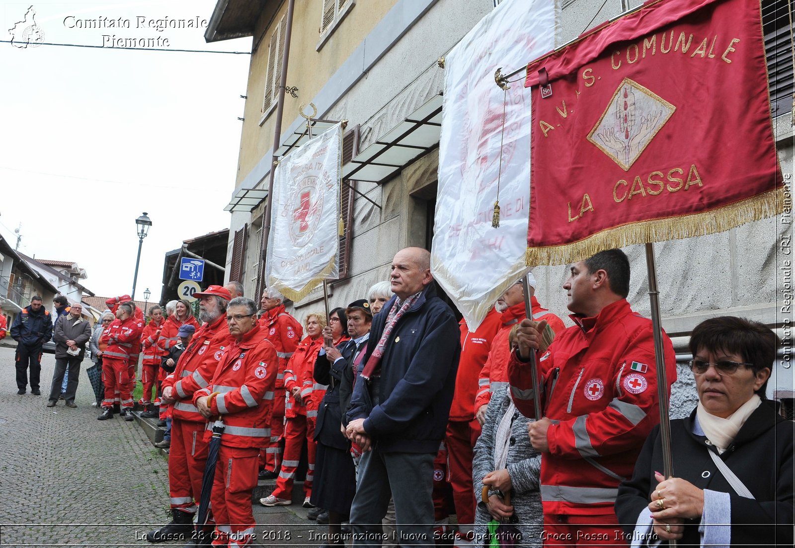 La Cassa 28 Ottobre 2018 - Inaugurazione Nuova Sede Operativa - Croce Rossa Italiana- Comitato Regionale del Piemonte