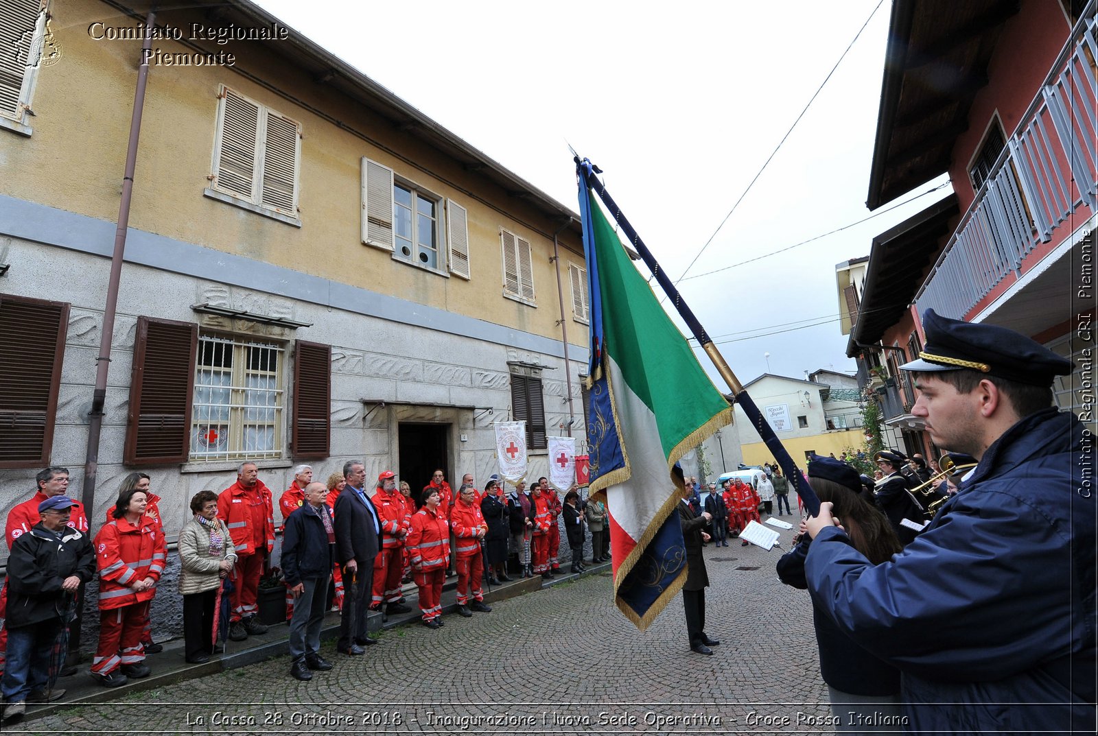 La Cassa 28 Ottobre 2018 - Inaugurazione Nuova Sede Operativa - Croce Rossa Italiana- Comitato Regionale del Piemonte