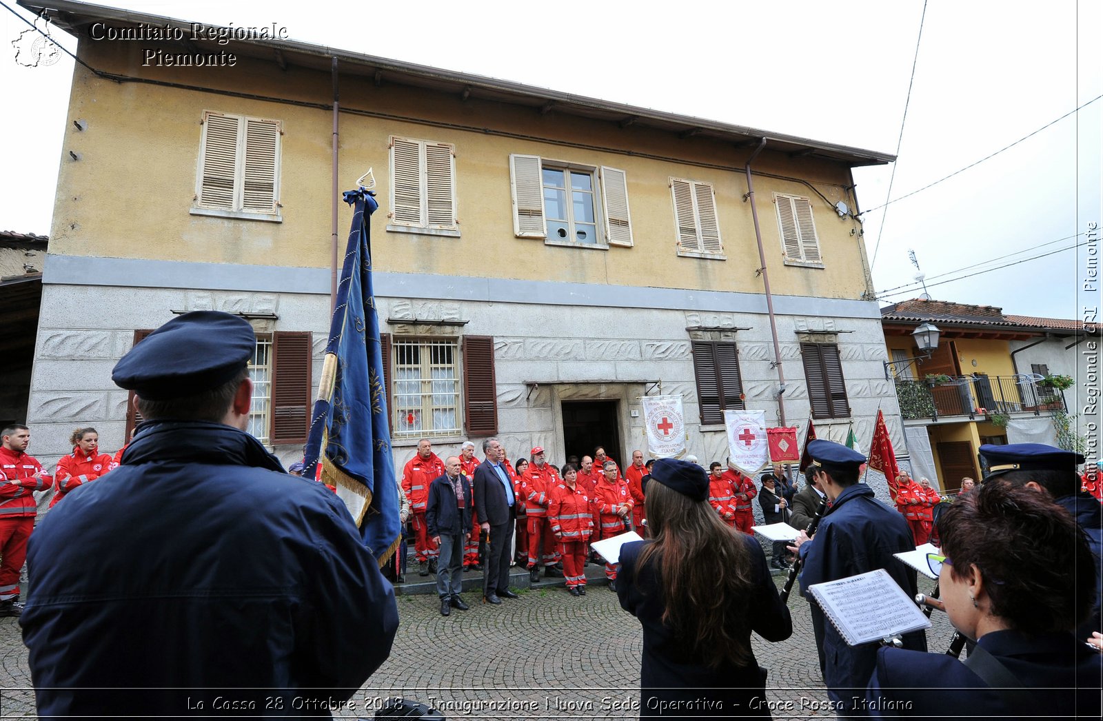 La Cassa 28 Ottobre 2018 - Inaugurazione Nuova Sede Operativa - Croce Rossa Italiana- Comitato Regionale del Piemonte