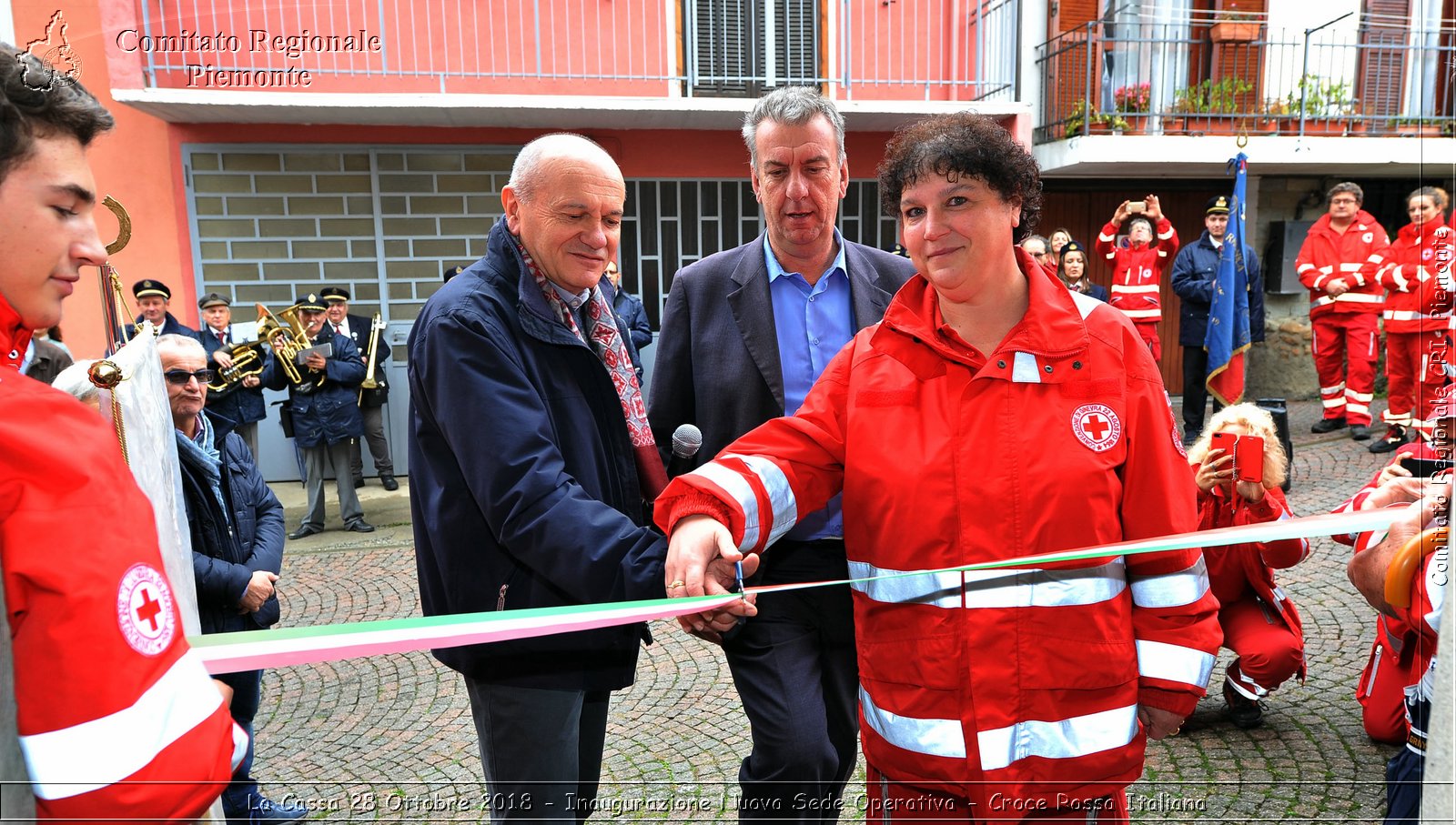 La Cassa 28 Ottobre 2018 - Inaugurazione Nuova Sede Operativa - Croce Rossa Italiana- Comitato Regionale del Piemonte