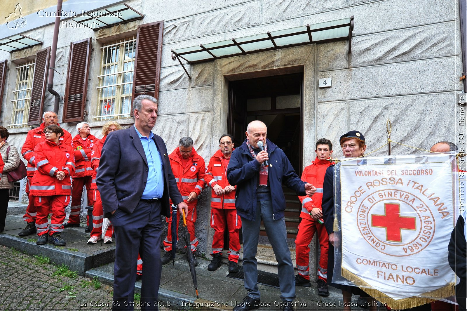 La Cassa 28 Ottobre 2018 - Inaugurazione Nuova Sede Operativa - Croce Rossa Italiana- Comitato Regionale del Piemonte