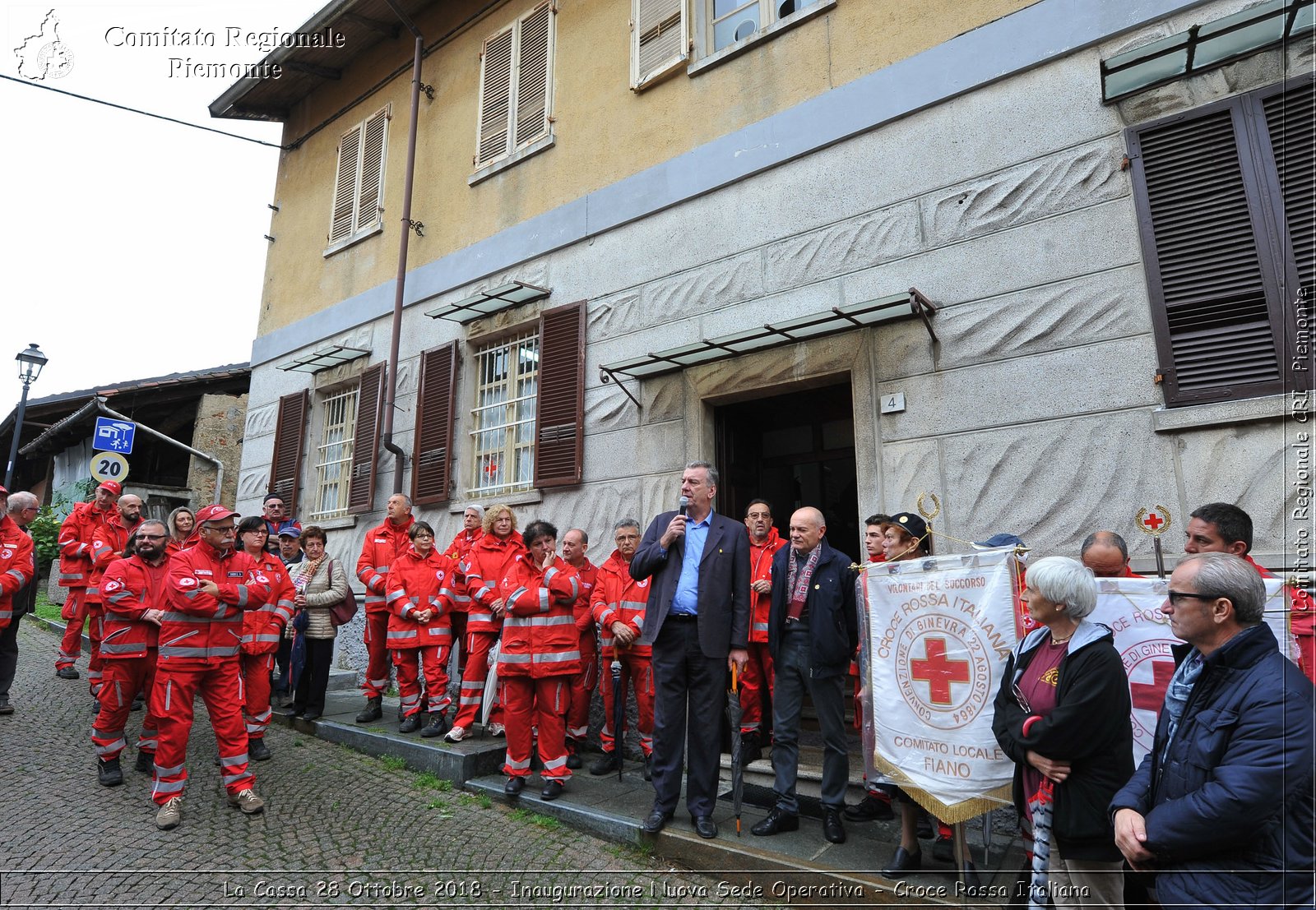 La Cassa 28 Ottobre 2018 - Inaugurazione Nuova Sede Operativa - Croce Rossa Italiana- Comitato Regionale del Piemonte