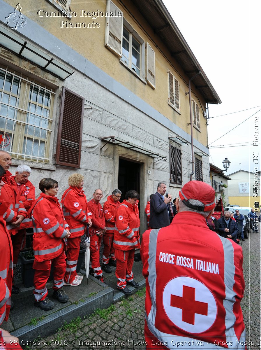 La Cassa 28 Ottobre 2018 - Inaugurazione Nuova Sede Operativa - Croce Rossa Italiana- Comitato Regionale del Piemonte