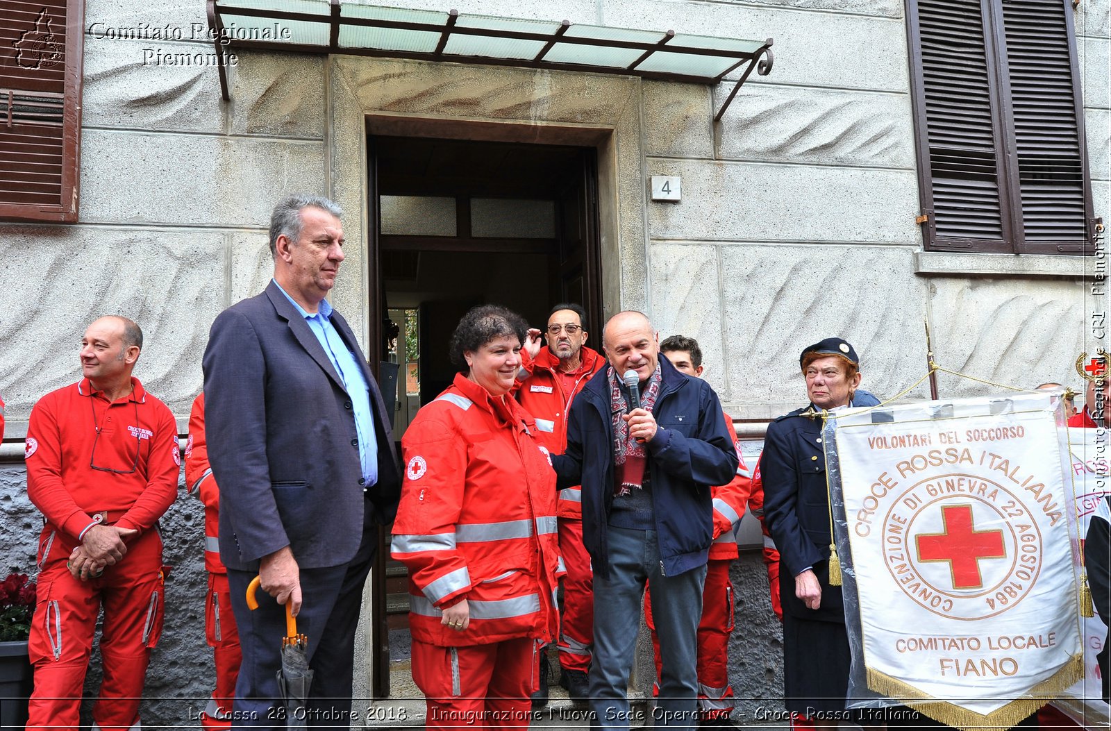 La Cassa 28 Ottobre 2018 - Inaugurazione Nuova Sede Operativa - Croce Rossa Italiana- Comitato Regionale del Piemonte