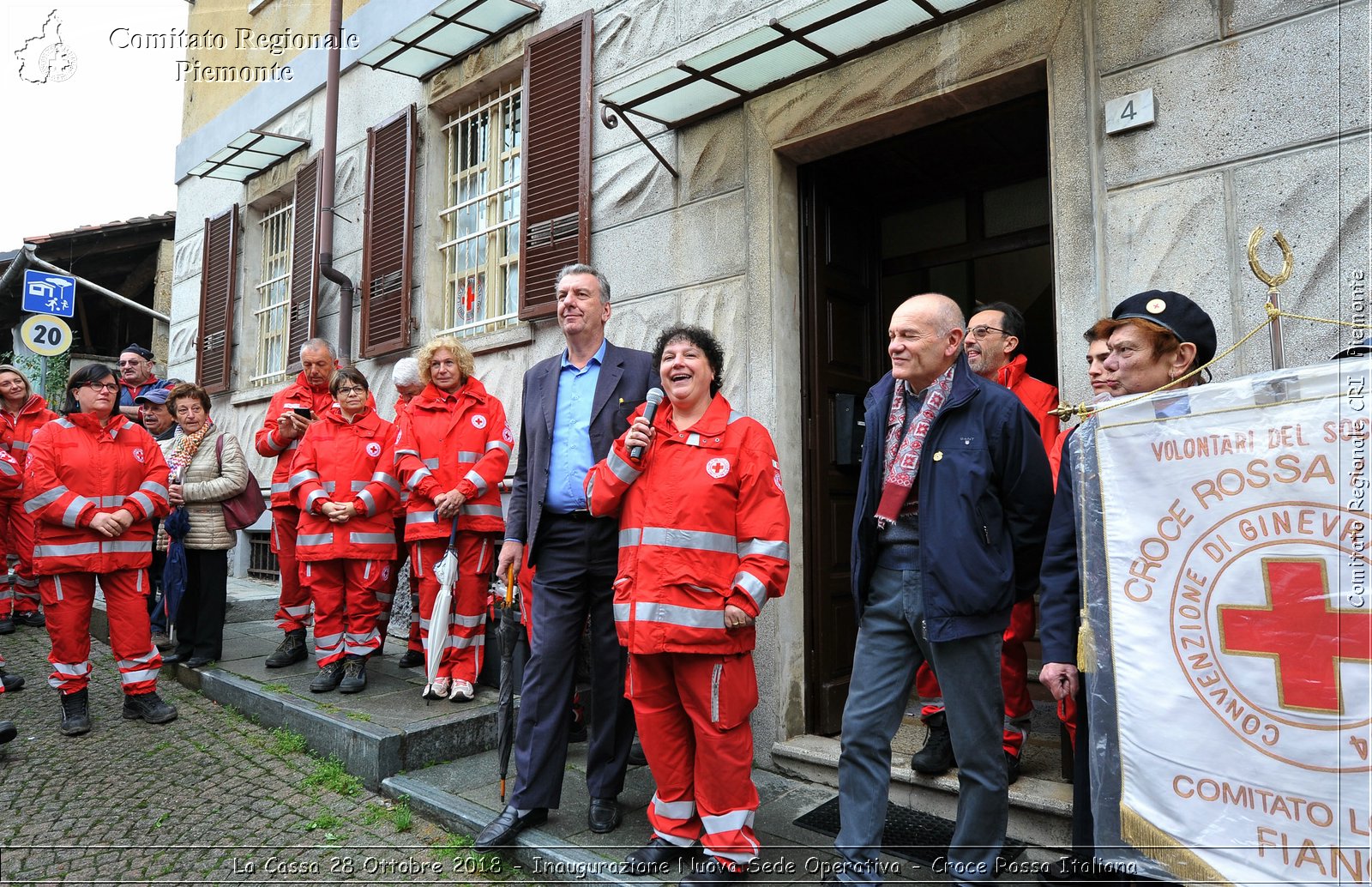 La Cassa 28 Ottobre 2018 - Inaugurazione Nuova Sede Operativa - Croce Rossa Italiana- Comitato Regionale del Piemonte