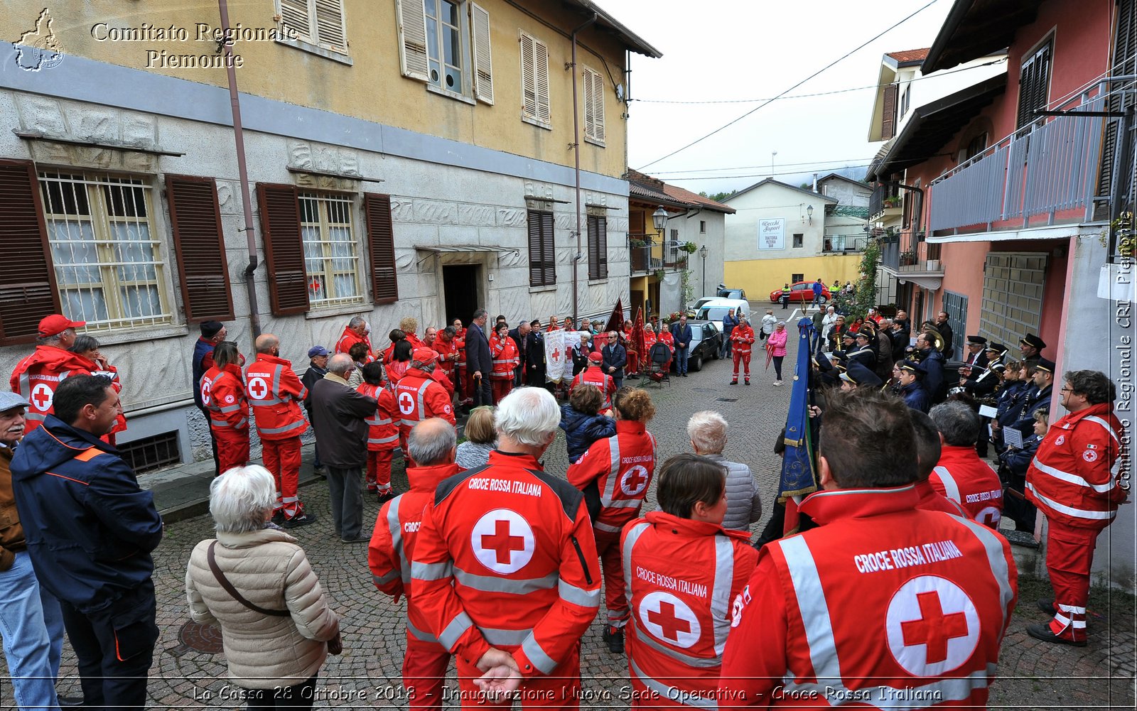 La Cassa 28 Ottobre 2018 - Inaugurazione Nuova Sede Operativa - Croce Rossa Italiana- Comitato Regionale del Piemonte