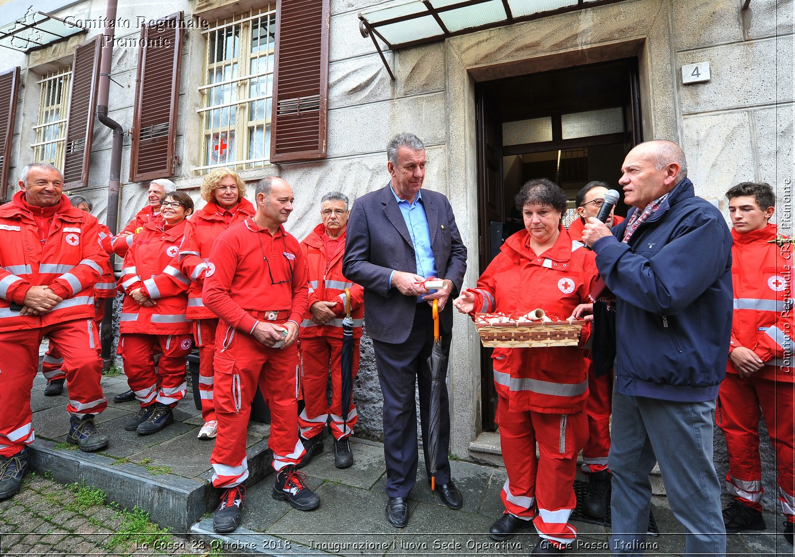 La Cassa 28 Ottobre 2018 - Inaugurazione Nuova Sede Operativa - Croce Rossa Italiana- Comitato Regionale del Piemonte