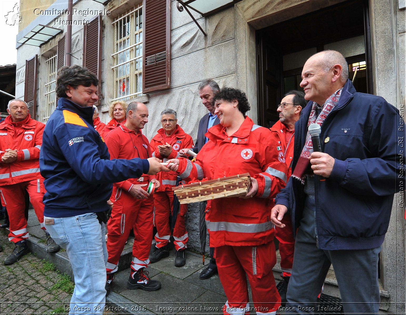 La Cassa 28 Ottobre 2018 - Inaugurazione Nuova Sede Operativa - Croce Rossa Italiana- Comitato Regionale del Piemonte