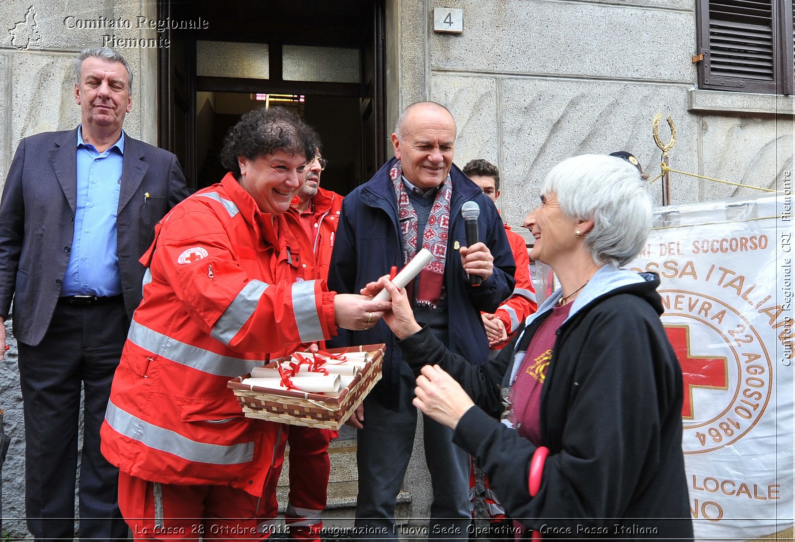 La Cassa 28 Ottobre 2018 - Inaugurazione Nuova Sede Operativa - Croce Rossa Italiana- Comitato Regionale del Piemonte