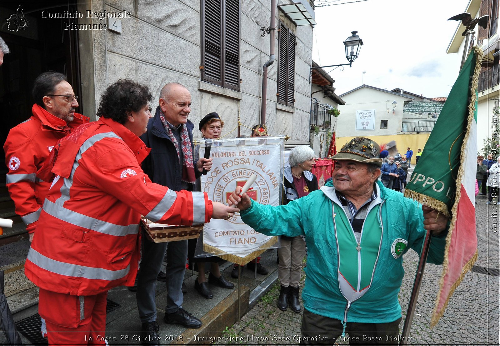 La Cassa 28 Ottobre 2018 - Inaugurazione Nuova Sede Operativa - Croce Rossa Italiana- Comitato Regionale del Piemonte