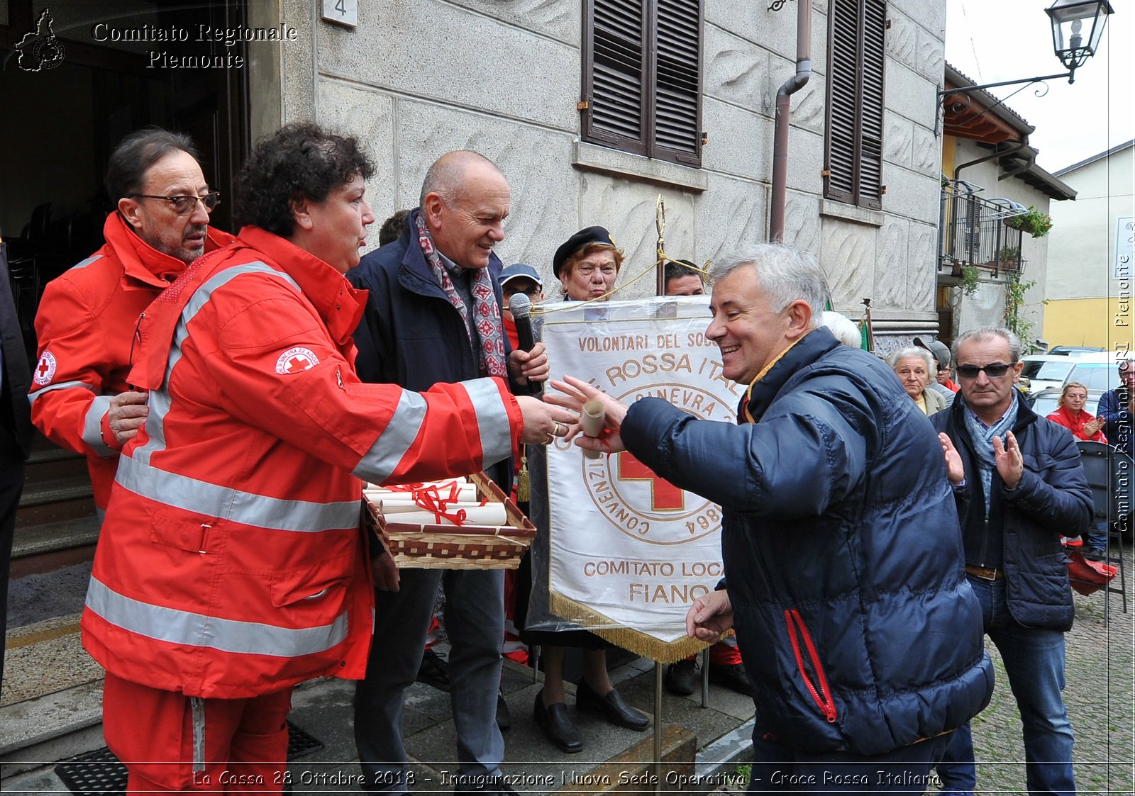 La Cassa 28 Ottobre 2018 - Inaugurazione Nuova Sede Operativa - Croce Rossa Italiana- Comitato Regionale del Piemonte